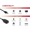 Cabo USB Equip 133347 USB 3.2 Gen 1 (3.1 Gen 1) 10 m USB A preto
