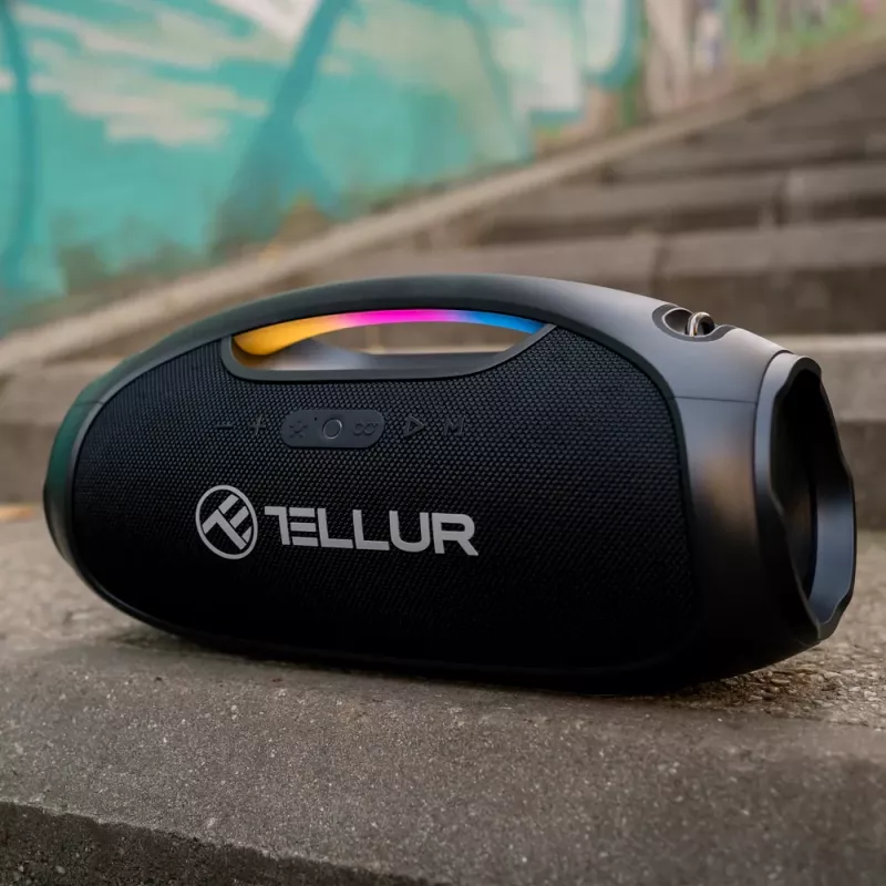 Coluna portátil Tellur Obia Pro 60W preta
