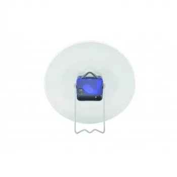 Relógio de parede NeXtime 5172 Little Disco, Ø20 cm, prateado