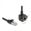 Cabo de rede DeLOCK 81041 RJ-45 Cat6 0,5 m preto