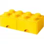 Gaveta de arrumação LEGO Brick 8 — amarelo (modelo 40061732) gaveta de arrumação para peças e componentes pequenos