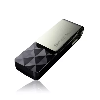 Pen drive Silicon Power Blaze B30 64 GB USB Type-A 3.0 (3.1 Gen 1) preto