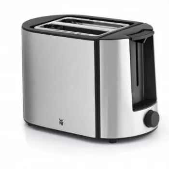 Torradeira WMF Bueno Pro 6 — 2 fatias, 870 W, prateado/preto