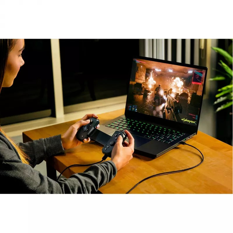 Comando Razer KISHI V2 preto USB Android PC iOS