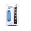 Hub USB LogiLink UA0096 480 Mbit/s preto