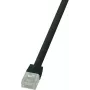 Cabo de rede LogiLink 3 m Cat6 RJ45 U/UTP preto