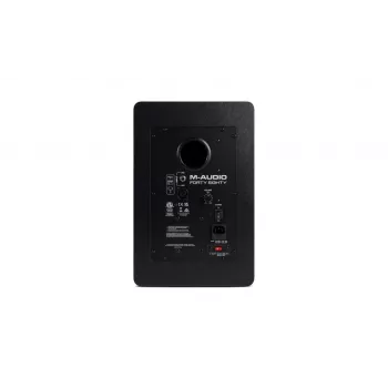 Monitor de estúdio ativo M‑Audio Forty Eighty, 80 W, 2 vias, woofer de 8 polegadas, tweeter de 1,25 polegadas, entradas XLR/TRS, caixa MDF