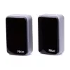 Sensor fotoelétrico Nice EPMB 30m preto cinzento policarbonato