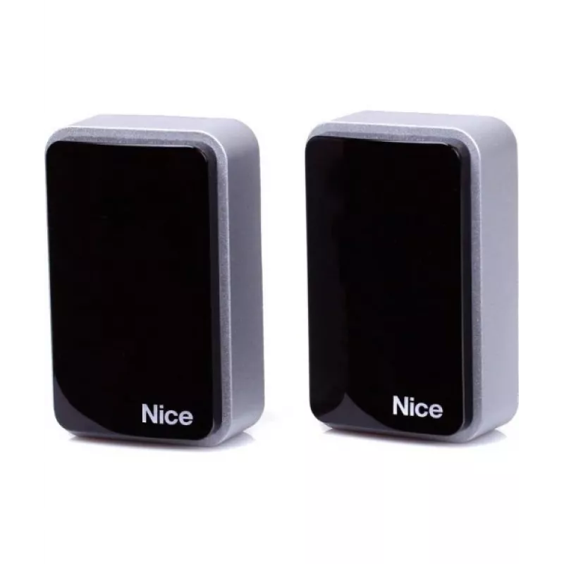 Sensor fotoelétrico Nice EPMB 30m preto cinzento policarbonato