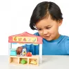 Conjunto de figuras de brincar TMTOYS Mini Bluey Lebensmittelladen BLU17555 – conjunto de mini figuras para diversão