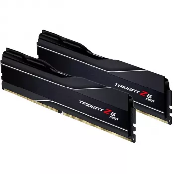 DIMM 32 GB DDR5-6000 (2x 16 GB) Dual-Kit, memória RAM preta, F5-6000J3636F16GX2-TZ5N, Trident Z5 NEO, AMD EXPO