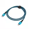 Cabo USB-C para USB-C LANBERG CA-CMCM-45CU-0020-BK, 240 W PD, 8K@60Hz, 2,0 m