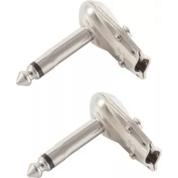 Conector de cabo ShiverPeaks BS50610-WM2 6,3 mm prateado ficha 2 unid.