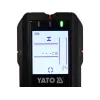 Detetor de metais Yato YT-73138 profundidade de deteção 0,12 m visor LCD