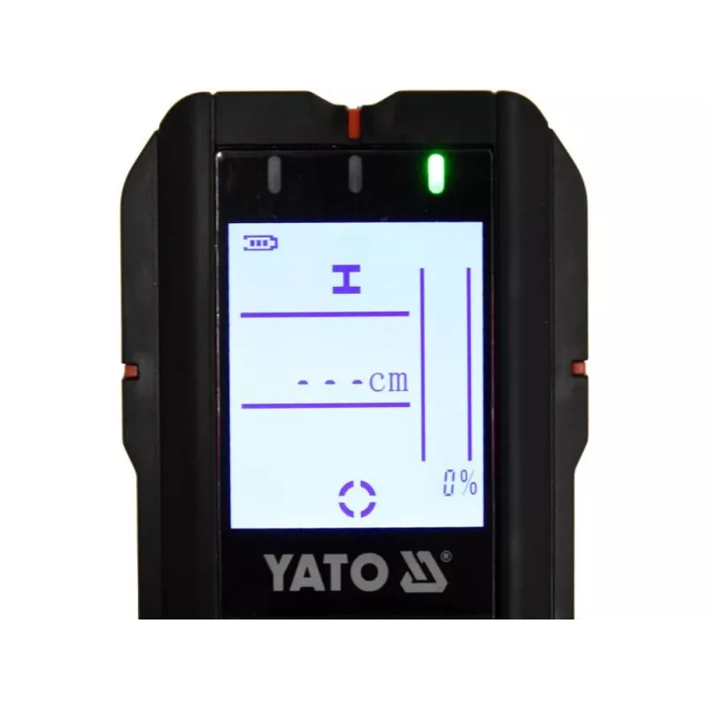 Detetor de metais Yato YT-73138 profundidade de deteção 0,12 m visor LCD
