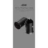 Carregador de automóvel Orsen C8 45W — carregamento rápido USB-C PD 45W, preto
