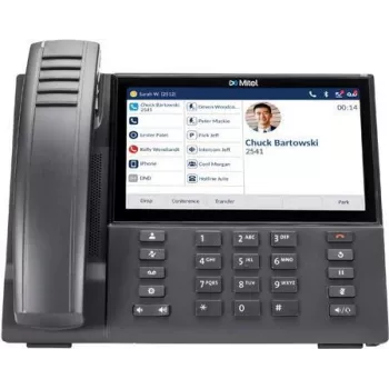 Telefone IP MITEL 6940w - Telefone IP de Alta Gama para Sistemas de Telecomunicações (50008387)
