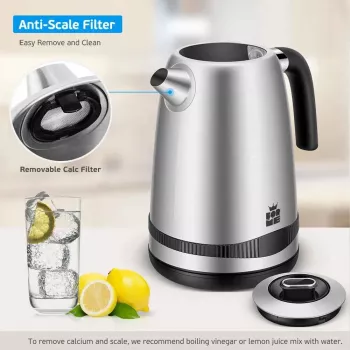 Chaleira elétrica Forme FKS-817 1,7 l 2200 W preto