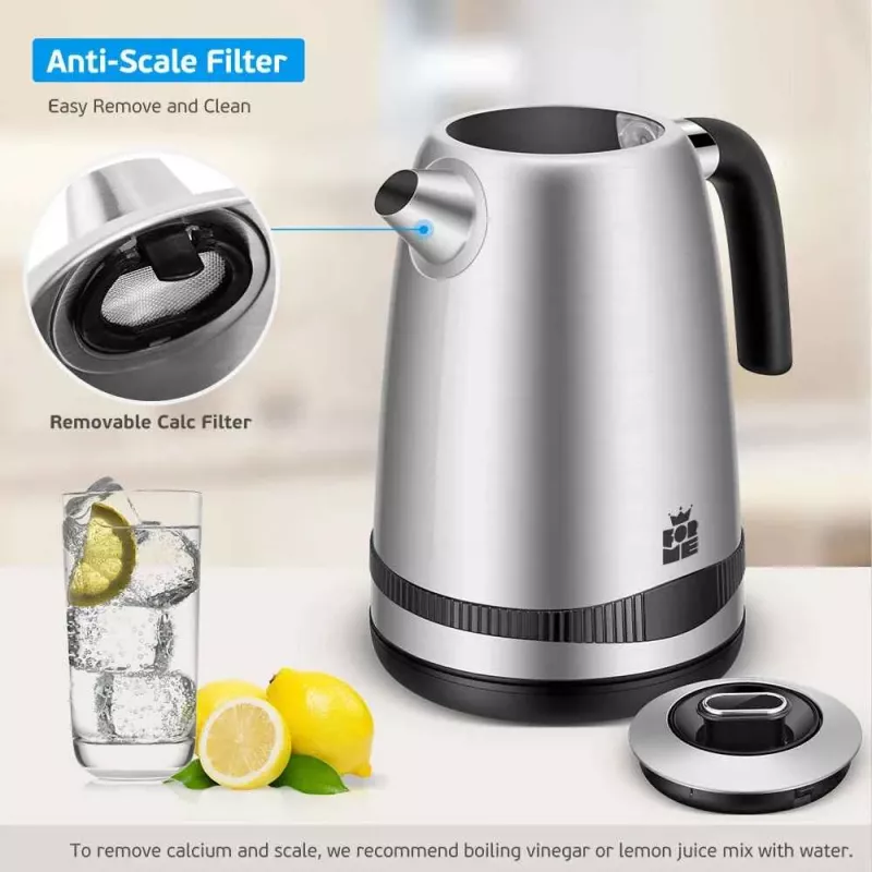 Chaleira elétrica Forme FKS-817 1,7 l 2200 W preto