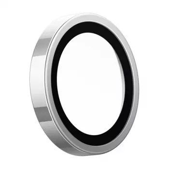 Vidro de câmara Torras Lensguard para iPhone 16 Pro (cinzento)