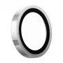 Vidro de câmara Torras Lensguard para iPhone 16 Pro (cinzento)
