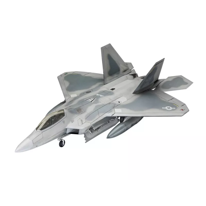 Maquete Lockheed Martin F-22A Raptor Revell