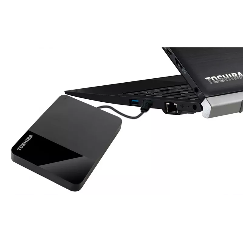 Disco externo Toshiba 4TB 2,5 polegadas USB 2.0/3.2 Gen 1 Canvio Ready