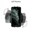 Braçadeira desportiva Tellur A100 para smartphone, preta, ajustável, tamanho universal