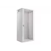 Armário rack Lanberg WF01-6427-10S 27U montagem na parede rack branco