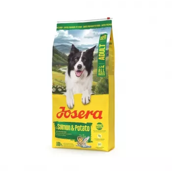 Alimento seco para cães JOSERA Adult Salmon & Potato 12,5 kg — cães adultos, salmão & batata