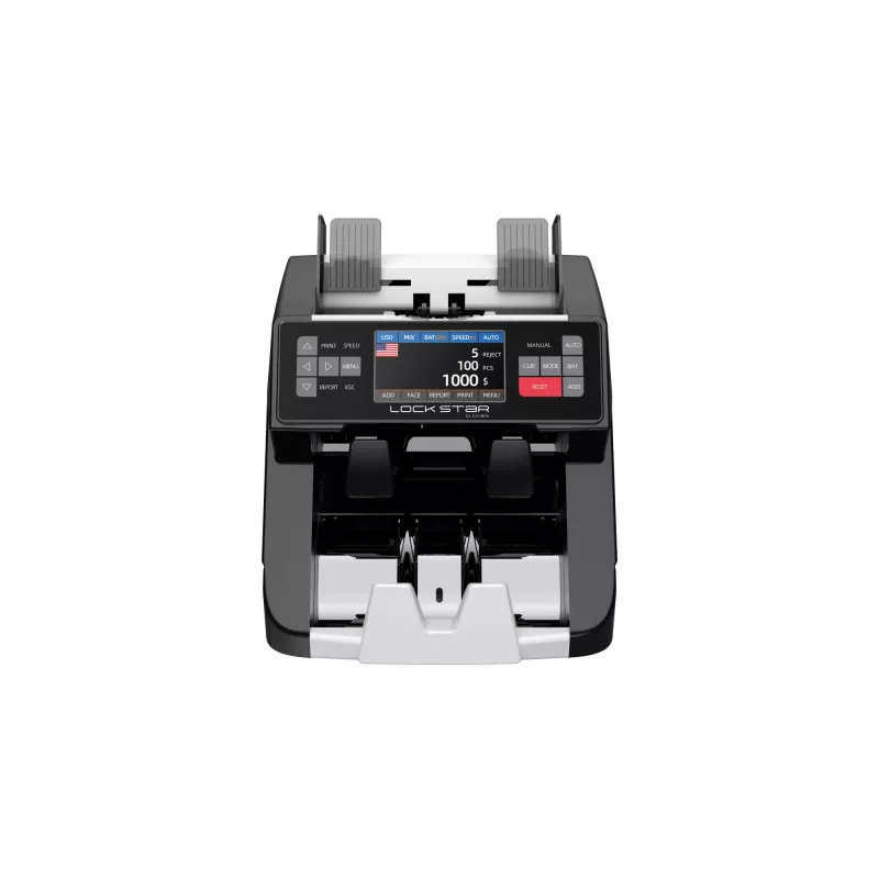 Contador de notas Extralink X-1000 UV IR MG — contador de notas multimoeda com deteção UV e IR
