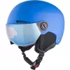 Capacete ALPINA ZUPO VISOR QLite — Capacete de Esqui para Criança, Casco Rígido, 54–58 cm, Visor Integrado, Run System Ergo Snow