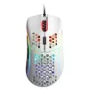 Rato gaming Glorious Model D - branco, brilhante + fita aderente - preto