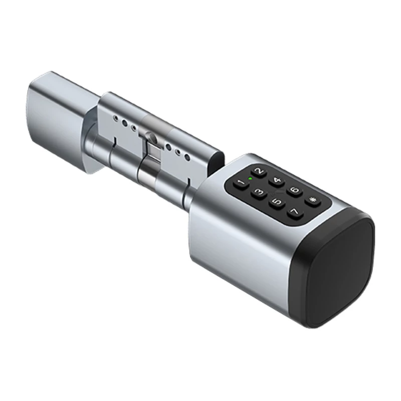 Cilindro de fechadura digital Avatto SDL-V1-S70 70 mm prateado