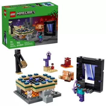 LEGO MINECRAFT 21584 Viagem pelo portal do Nether e do End