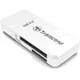 Leitor de cartões USB 3.1/branco TS-RDF5W Transcend