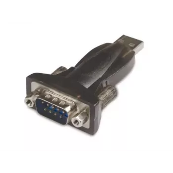 Adaptador de cabo Microconnect USBADB9FC RS232 USB A preto