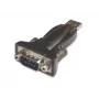 Adaptador de cabo Microconnect USBADB9FC RS232 USB A preto