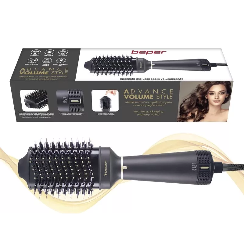 Vaporizador elétrico Beper P301PIS102, 3 níveis, 800 W