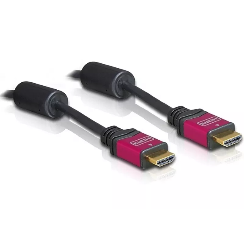 Delock 84334 cabo HDMI, HDMI A macho para HDMI A macho, 4K 30 Hz, 3 m