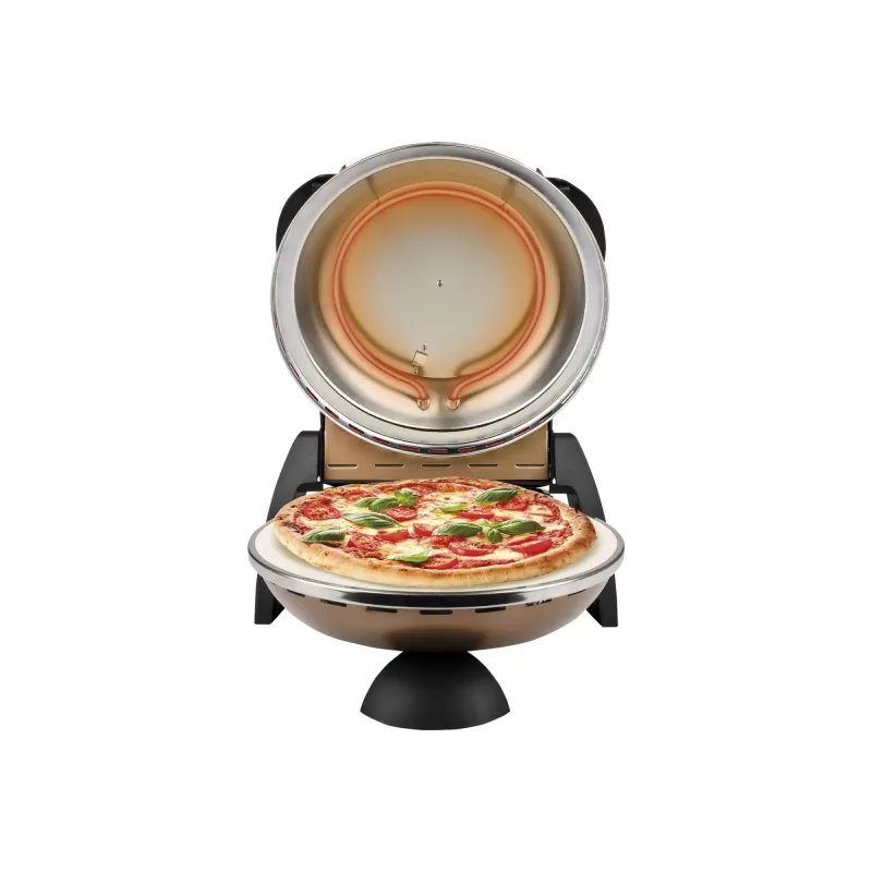 Máquina de pizza G3 Ferrari Delizia 1 pizza 1200W preta bronze