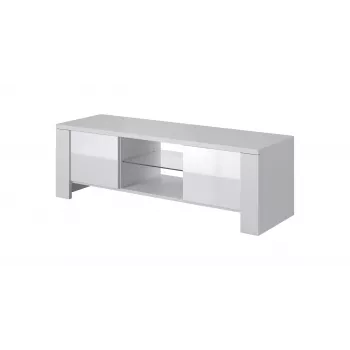 Suporte de TV para cama WEST 42/130/42 branco/branco brilhante