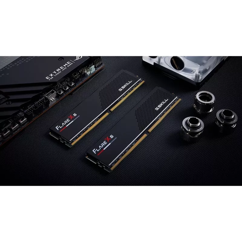 DIMM 32 GB DDR5-6000 (2x 16 GB) Dual-Kit, memória F5-6000J3238F16GX2-FX5, Flare X5, AMD EXPO