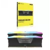 Memória para desktop CORSAIR VENGEANCE RGB 16GB 2x8GB DDR5 DIMM 5200MT/s CL40-40-40-77 1.25V Intel XMP - preto
