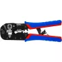 Alicate de crimpar cabos Knipex 97 51 13 preto, azul, vermelho