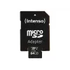 Intenso Performance - cartão de memória flash (microSDXC com adaptador SD) - 64GB - UHS-I U1 / Class10 - microSDXC UHS-I (3424490)