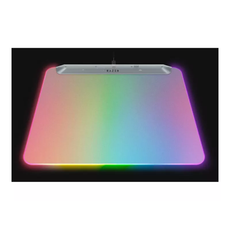 Tapete de rato gaming Razer Firefly V2 Pro White – retroiluminação RGB, alimentação USB, base antiderrapante