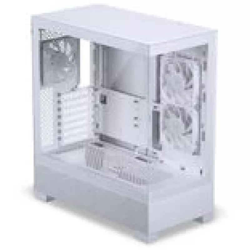 Caixa de PC PHANTEKS XT View Matrix, Midi-Tower, E-ATX, vidro temperado, Matrix LED - branca (PH-XT523VM1_DWT01)