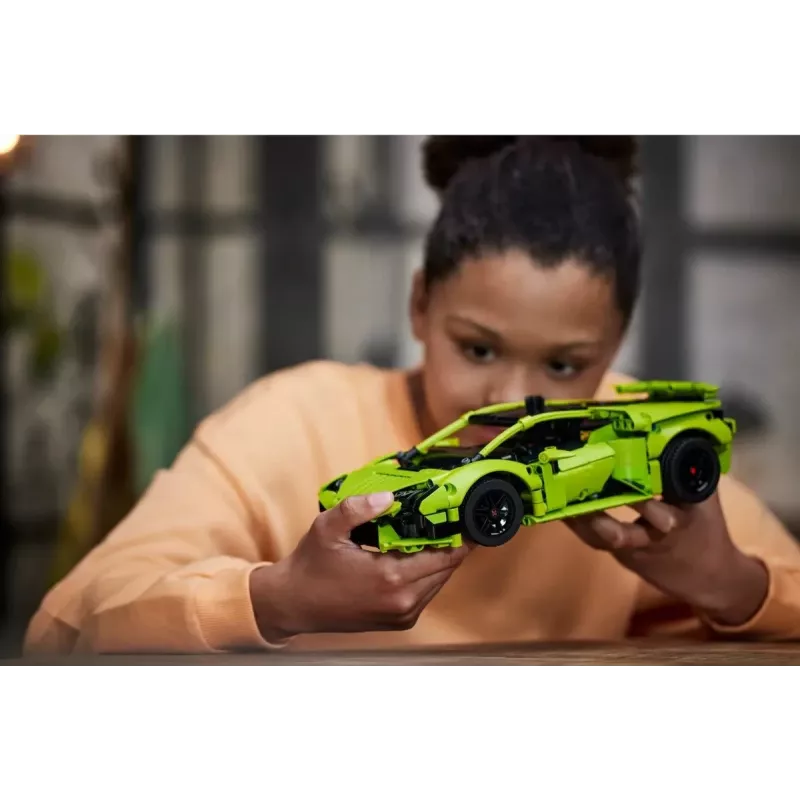 LEGO Technic Conjunto de construção Lamborghini Huracán Tecnica à escala 1:10, 806 peças, idade 9+