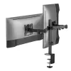 Suporte de parede para monitor SBOX LCD-352/2-2 para ecrãs de 13–32 polegadas, braço duplo, carga 2×8 kg, VESA 100×100